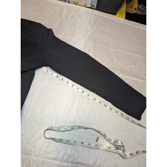 Worthington Blazer Women's Size 8 Black Business Single Button Jacket RN# 93677 - Picture 13 of 15